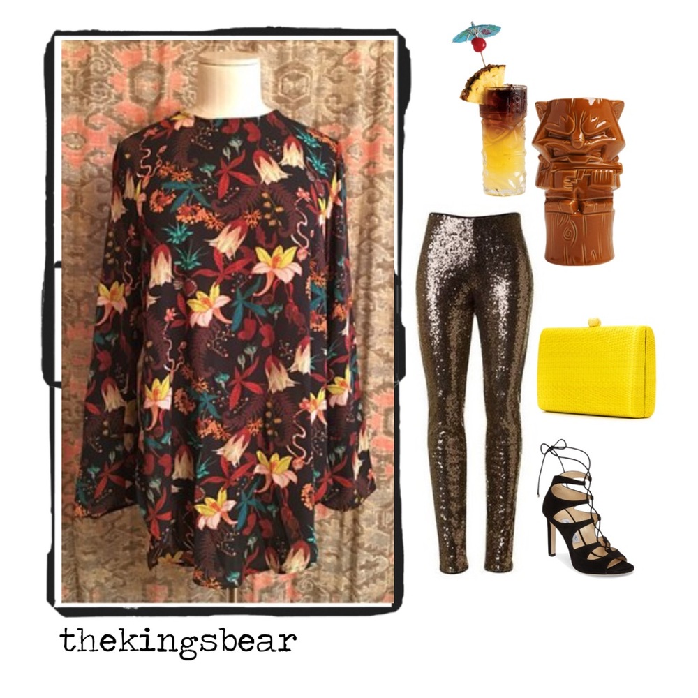 🚺 H&M Floral Tunic